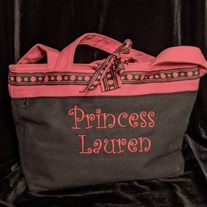 Princess Lauren embroidered purse